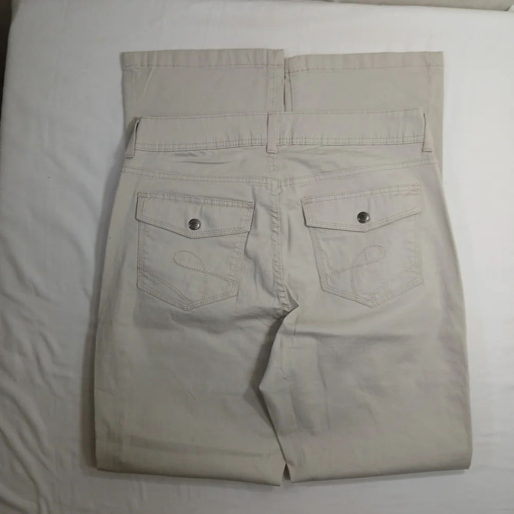 Riders By Lee Beige Casual Pants Womens Size 12 Long